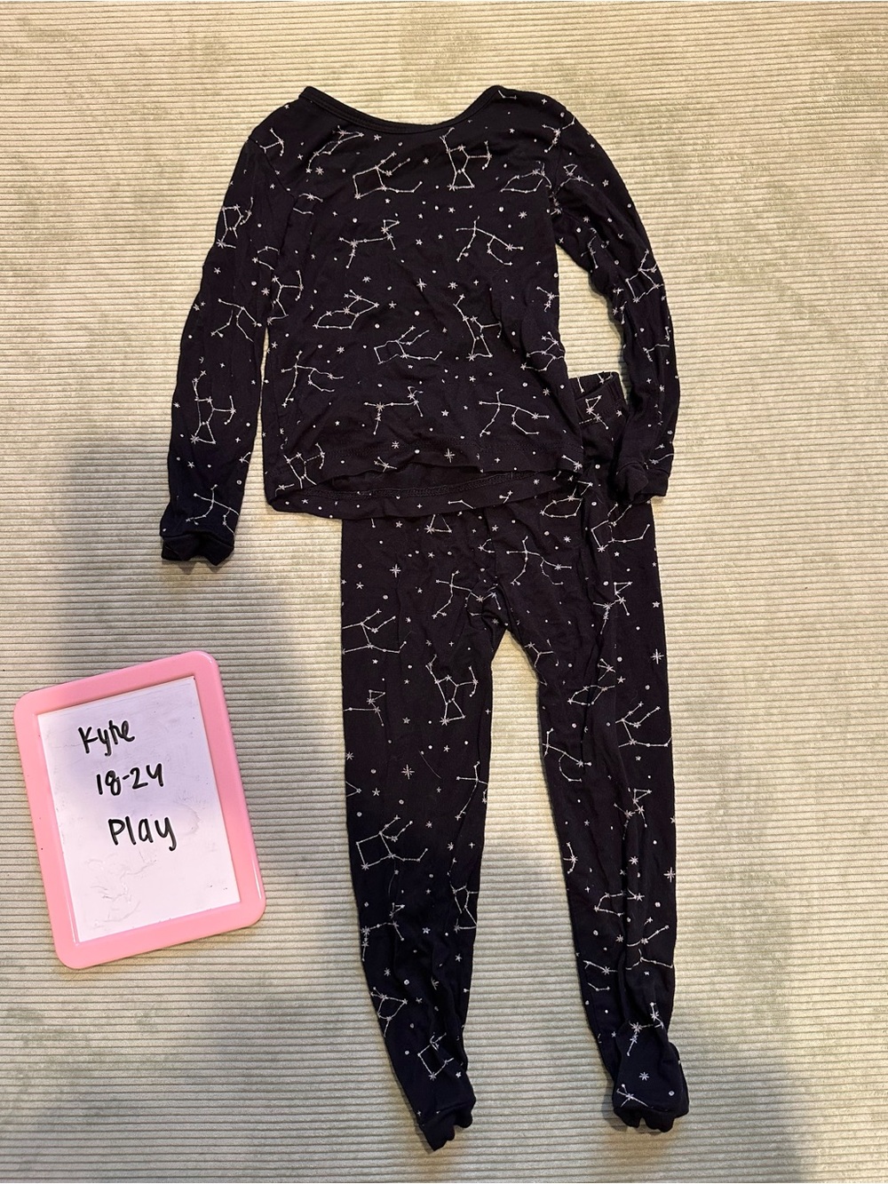 Kyte BABY Midnight Constellation Long Sleeve Pajama Set